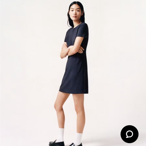 Theory Navy Blue Sheath Dress - Picture 1 of 10